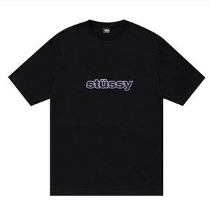 Stussy SS Link T-Shirt, Black
